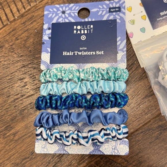 Roller Rabbit Target Sticker and scrunchie set - Picture 2 of 3